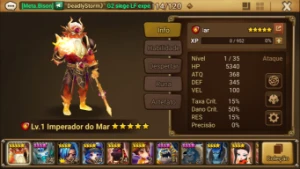 Conta global starter com Okeanos - Summoners War