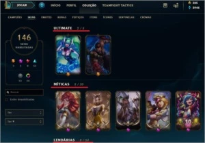 CONTA DIAMANTE DE PRESTÍGIO - League of Legends LOL