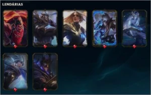 Conta LoL Diamond 3 55% Wr 162 skins ALL CHAMPS - League of Legends