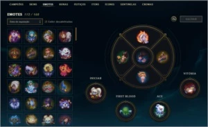 Conta LoL Diamond 3 55% Wr 162 skins ALL CHAMPS - League of Legends
