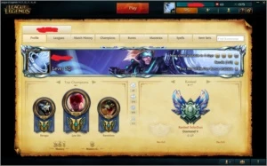 CONTA DE LEAGUE OF LEGENDS DIAMOND LOL