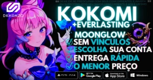 Genshin Impact conta Sangonomiya Kokomi+Everlasting Moonglow