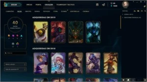 Conta League of Legends LOL