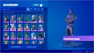 CONTA FORTNITE COM AS SKINS MAIS RARAS!