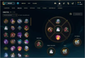 Conta prata 2 com 34 champs e 19 skins - League of Legends LOL