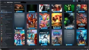 Conta Steam com 56 jogos e nível 35