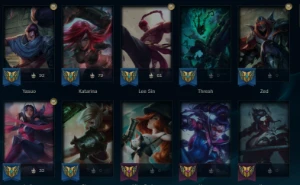 Conta de lol + 89 Skins + Level 358 - League of Legends