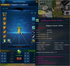 CONTA DMO PRO - Com Jogress e BONS STATUS - Digimon Masters Online