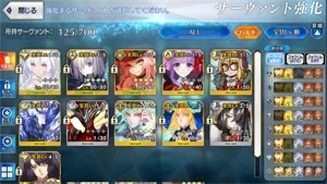 Conta Fate/Go JP - 15 SSR ( 2 SSR com NP5 ) - Fate Grand Order