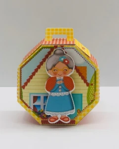 Kit 100 Chapeuzinho Vermelho - Arte Vermelha e Amarela - Artesanato e Personalizados
