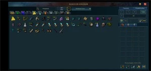 Conta RuneScape 3 estilos combate RS
