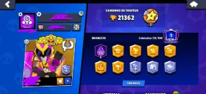 [Menor Preço Do Site] Conta Brawl Stars - 21K De Troféus - 5