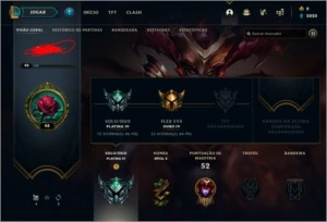 Conta lol platina 4 - League of Legends