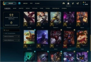 Conta lol platina 4 - League of Legends