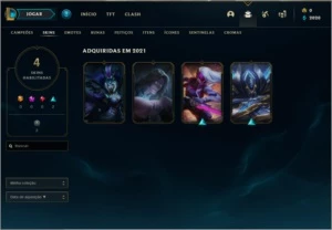 Conta lol platina 4 - League of Legends