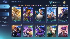Conta Rica Full Acesso Mobile Legends 91 Skins, Medalha Miti