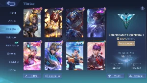 Conta Rica Full Acesso Mobile Legends 91 Skins, Medalha Miti