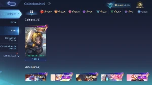 Conta Rica Full Acesso Mobile Legends 91 Skins, Medalha Miti