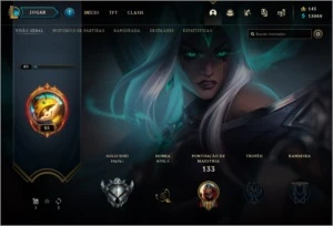 CONTA LOL 2 SKINS PRESTIGIO - League of Legends