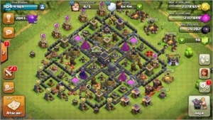 CONTA CV 9 CLASH OF CLANS