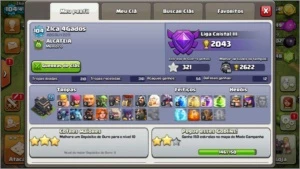 CONTA CV 9 CLASH OF CLANS