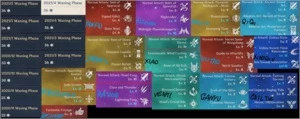 AR 56 - Xiao, Hu Tao, Zhongli C2, Venti, Childe, Ganyu e + - Genshin Impact