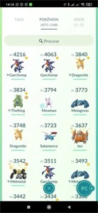 Conta Pokemon Go LV 42 - Pokémon