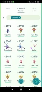 Conta Pokemon Go LV 42 - Pokémon