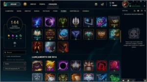 CONTA LEAGUE OF LEGENDS - PRATA 3 - SEASON 3 LOL