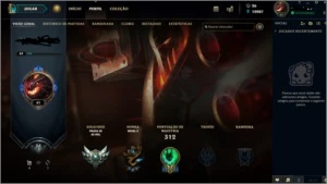 CONTA LEAGUE OF LEGENDS - PRATA 3 - SEASON 3 LOL