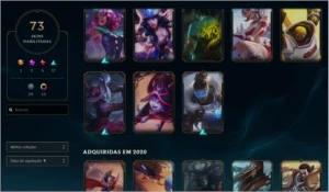 Conta lol gold 3 73 skins - League of Legends