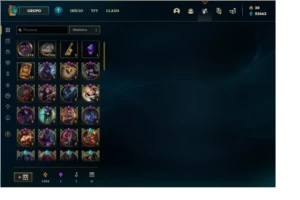 Conta D4(65%) 255 skins - League of Legends LOL