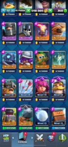 Conta clash Royale top (5 anos)