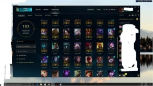Conta League of legends 110 Champions Prata 1 LOL