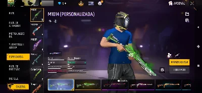 Angelical azul ,calça poucas palavras,calça jazz ,ump atbtd - Free Fire