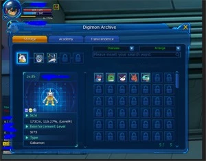 conta digimon com zeedgarurumon - Digimon Masters Online DMO