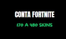 Conta Fortnite 170 A 480 Skins