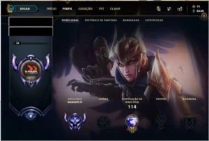 Conta Diamond sv BR - League of Legends LOL