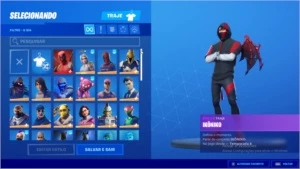 CONTA DO FORTNITE COM IKONIK, NVIDIA E MUITO MAIS