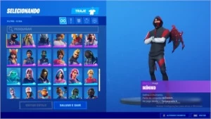 CONTA DO FORTNITE COM IKONIK, NVIDIA E MUITO MAIS