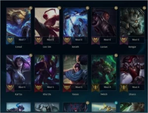 CONTA COM 81 CAMPEÕES E 55 SKINS! - League of Legends LOL
