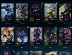 CONTA COM 81 CAMPEÕES E 55 SKINS! - League of Legends LOL