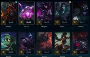 CONTA COM 81 CAMPEÕES E 55 SKINS! - League of Legends LOL