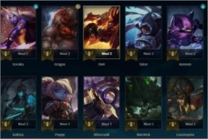 CONTA COM 81 CAMPEÕES E 55 SKINS! - League of Legends LOL