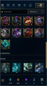 Conta Lol Platina 4 - Borda de Diamante - 45 Skins - League of Legends