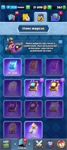 Conta com deck de log bait bom - Clash Royale