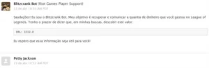 Conta League of Legends - Platina II LOL