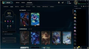 Conta League of Legends - Platina II LOL