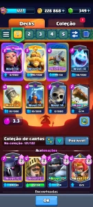 🏆 8600 Troféus + Brawl + Coc 🔥 Conta Completa Barata Hoje - Clash Royale