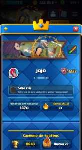 🏆 8600 Troféus + Brawl + Coc 🔥 Conta Completa Barata Hoje - Clash Royale